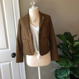 Anthropologie Cropped Blazer